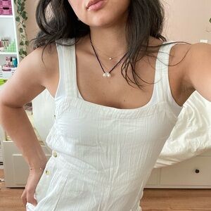 Billabong white Jumpsuit